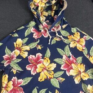 Ralph Lauren Polo Tropical Floral
Spa Terry Hoodie. Rare.